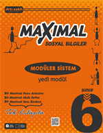 6. SINIF MAXIMAL SOSYAL BİLGİLER MODÜLER SİSTEM 